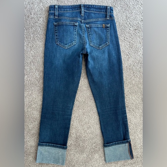 Joe’s Jeans Maven Cropped Cuffed Jeans Medium Washed - Picture 3 of 9